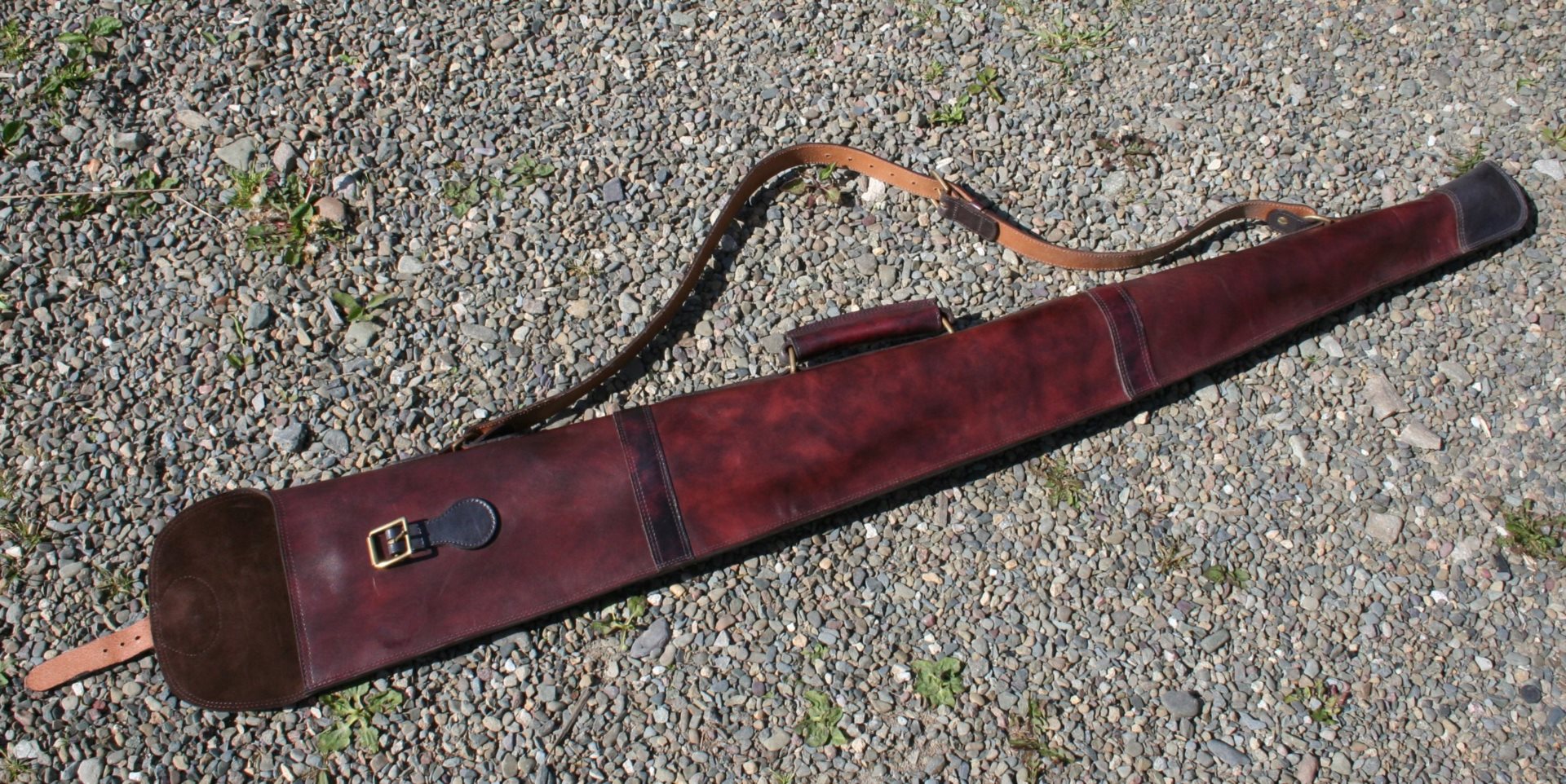 Leather lined Gun sleeve 47"